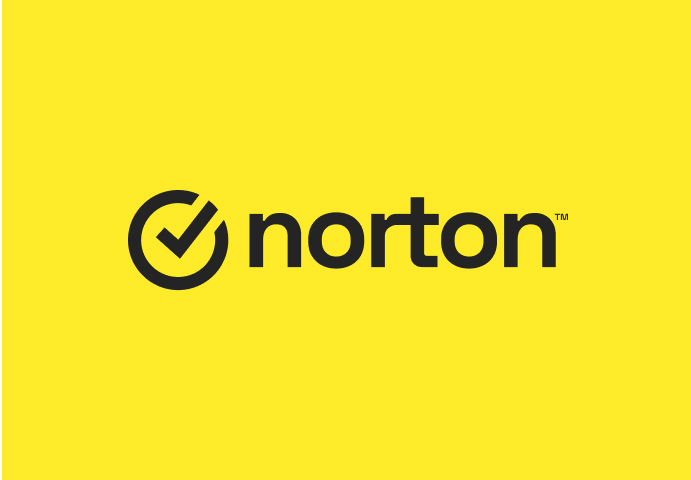 Gelbes Norton-Logo.